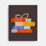 All I Want For Christmas Is Books-none stretched canvas-zawitees