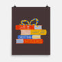 All I Want For Christmas Is Books-none matte poster-zawitees