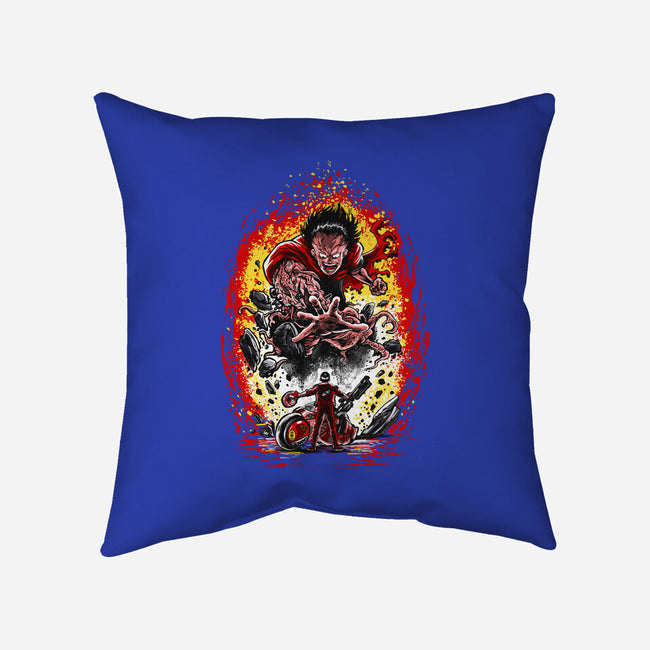 You Shall Not Pass Tetsuo-none removable cover throw pillow-zascanauta