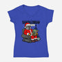 The Santalorian-womens v-neck tee-Boggs Nicolas