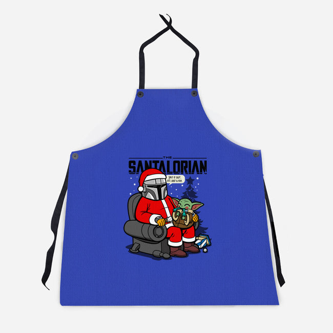 The Santalorian-unisex kitchen apron-Boggs Nicolas