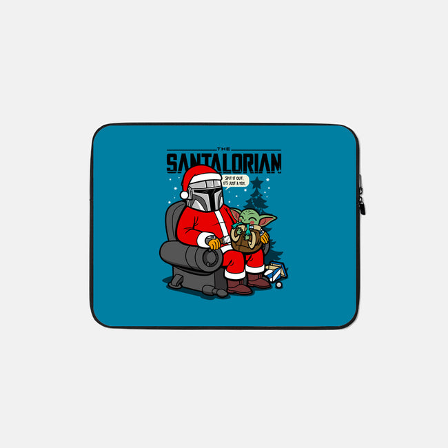 The Santalorian-none zippered laptop sleeve-Boggs Nicolas