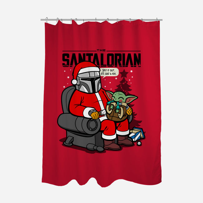 The Santalorian-none polyester shower curtain-Boggs Nicolas