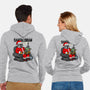 The Santalorian-unisex zip-up sweatshirt-Boggs Nicolas