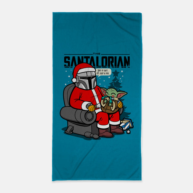 The Santalorian-none beach towel-Boggs Nicolas