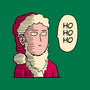 One Punch Santa-none fleece blanket-teesgeex