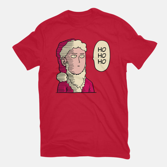 One Punch Santa-womens basic tee-teesgeex