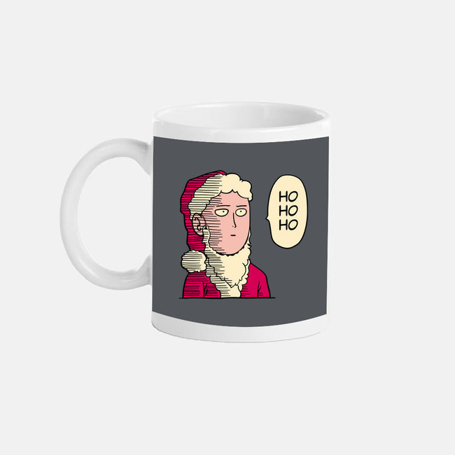 One Punch Santa-none mug drinkware-teesgeex