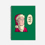 One Punch Santa-none dot grid notebook-teesgeex