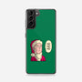 One Punch Santa-samsung snap phone case-teesgeex