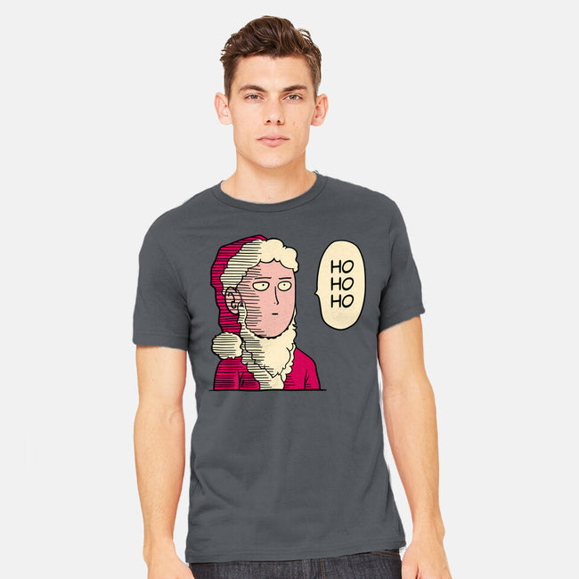 One Punch Santa-mens heavyweight tee-teesgeex
