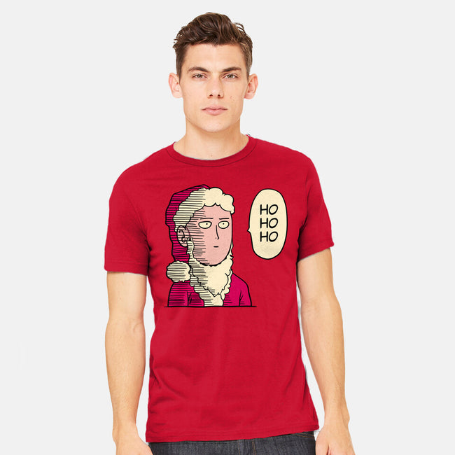 One Punch Santa-mens heavyweight tee-teesgeex