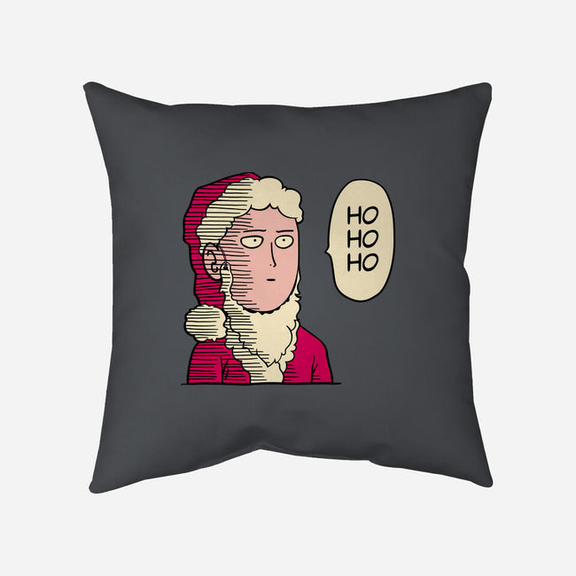 One Punch Santa-none removable cover w insert throw pillow-teesgeex