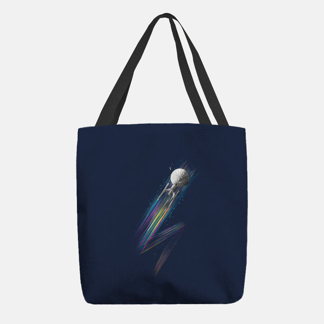 Warp Speeds-none basic tote bag-kharmazero