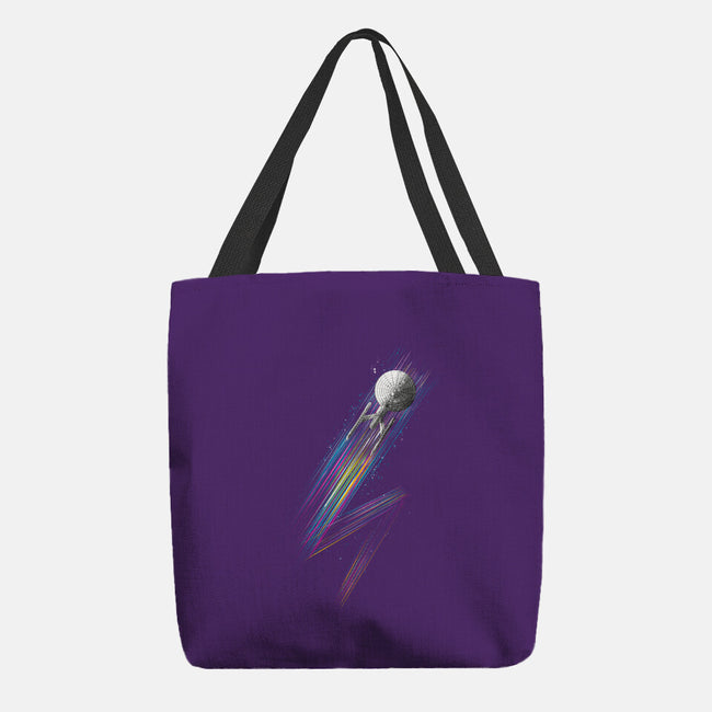 Warp Speeds-none basic tote bag-kharmazero