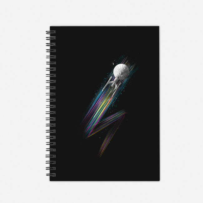 Warp Speeds-none dot grid notebook-kharmazero