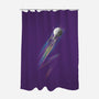 Warp Speeds-none polyester shower curtain-kharmazero