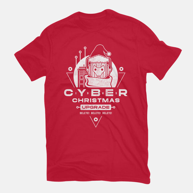 Christmas Upgrade-womens fitted tee-Logozaste