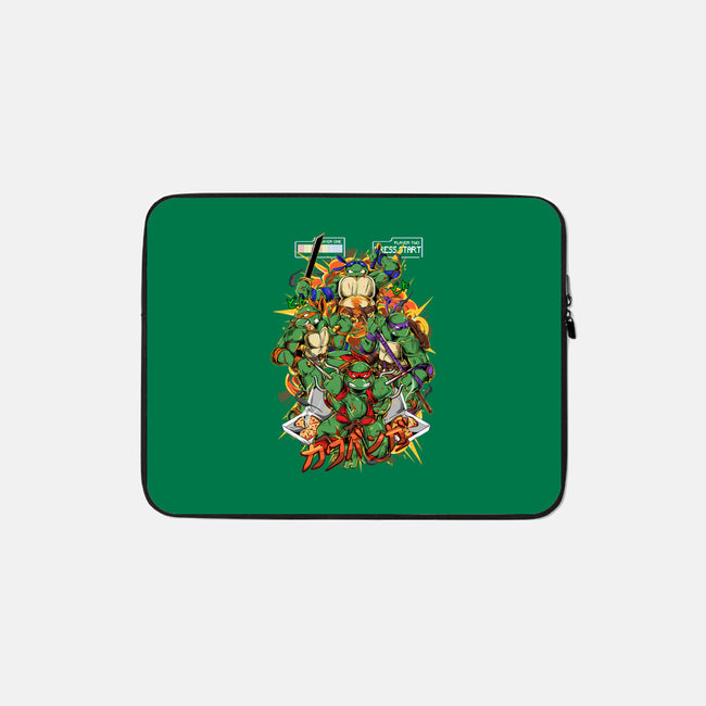 The Fantastic Brothers-none zippered laptop sleeve-Guilherme magno de oliveira