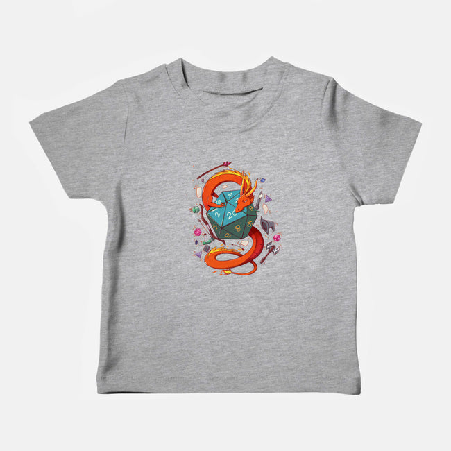 RPG Dragon-baby basic tee-jacnicolauart