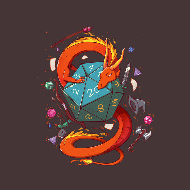 RPG Dragon-none removable cover w insert throw pillow-jacnicolauart