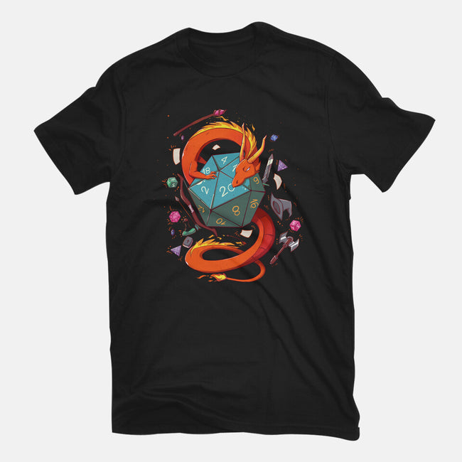 RPG Dragon-womens fitted tee-jacnicolauart