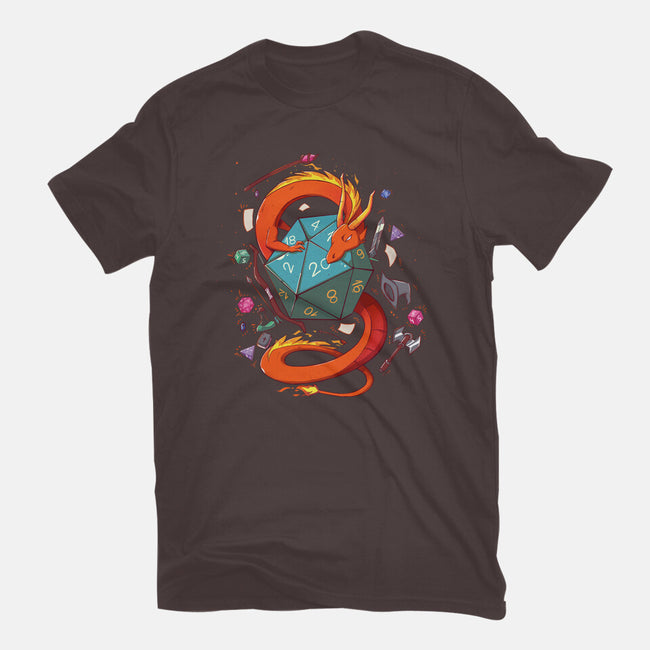 RPG Dragon-womens basic tee-jacnicolauart