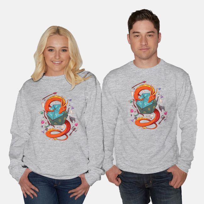RPG Dragon-unisex crew neck sweatshirt-jacnicolauart
