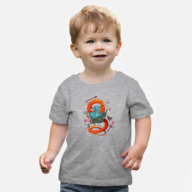 RPG Dragon-baby basic tee-jacnicolauart