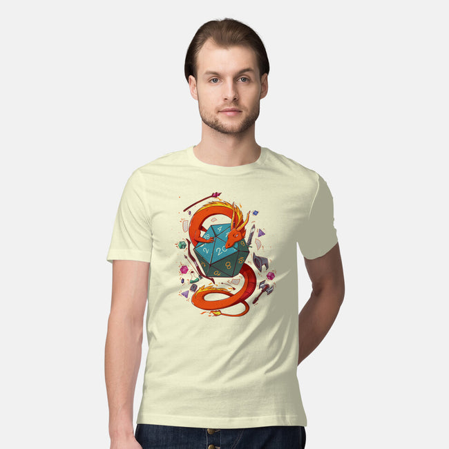 RPG Dragon-mens premium tee-jacnicolauart