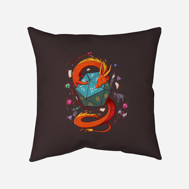 RPG Dragon-none removable cover w insert throw pillow-jacnicolauart