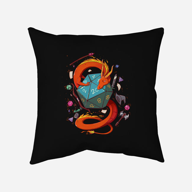 RPG Dragon-none removable cover throw pillow-jacnicolauart