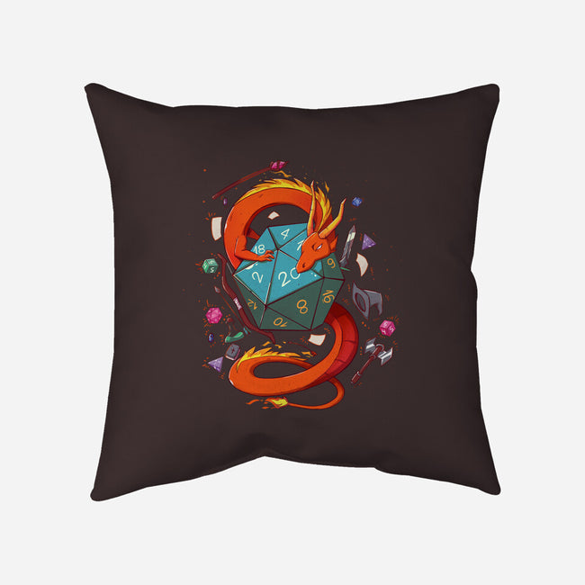 RPG Dragon-none removable cover throw pillow-jacnicolauart