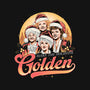 Golden Holidays-none glossy sticker-momma_gorilla