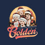 Golden Holidays-youth basic tee-momma_gorilla