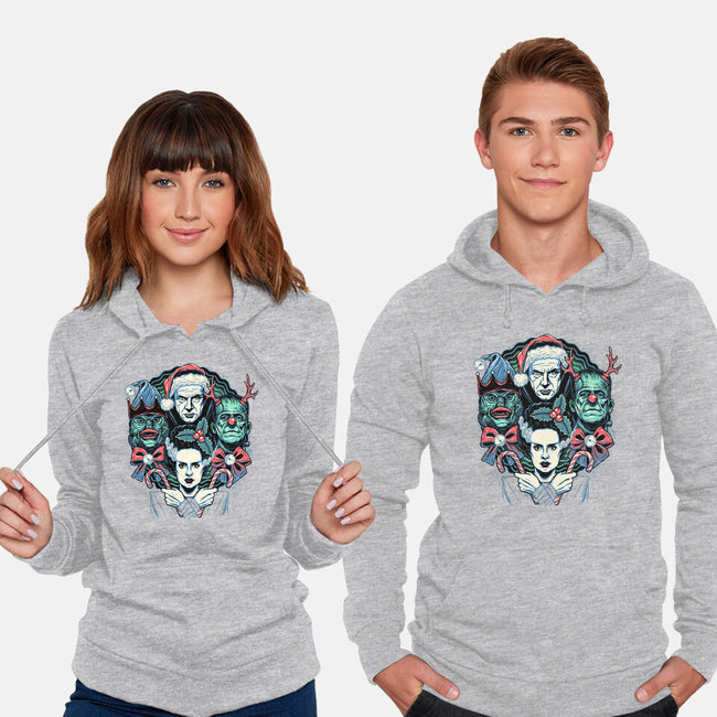 Christmas Monsters-unisex pullover sweatshirt-momma_gorilla