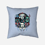 Christmas Monsters-none removable cover w insert throw pillow-momma_gorilla