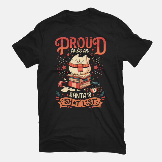 Proud Naughty Cat-youth basic tee-Snouleaf