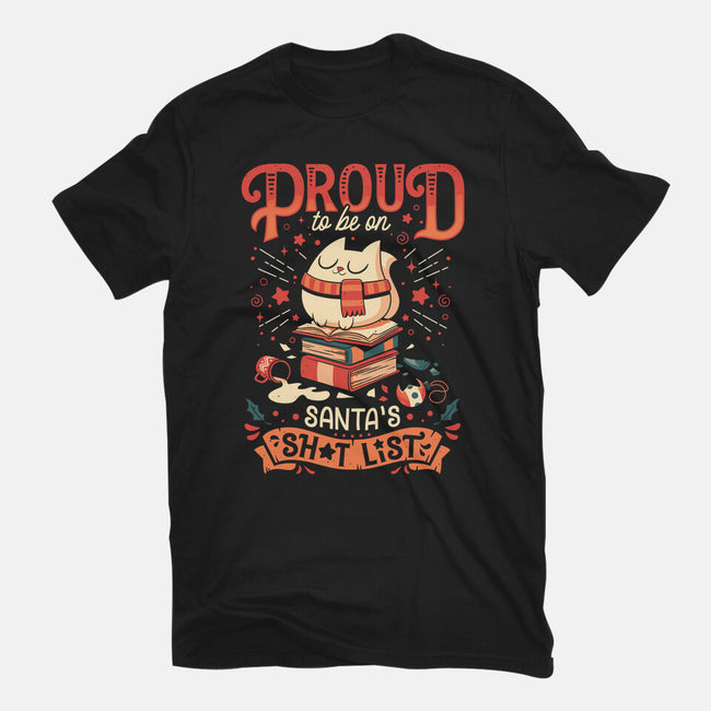 Proud Naughty Cat-womens basic tee-Snouleaf