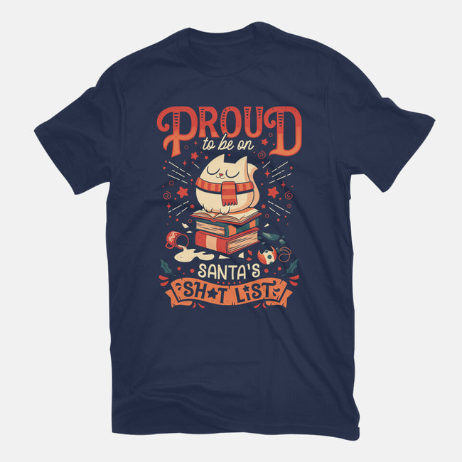 Proud Naughty Cat-womens basic tee-Snouleaf