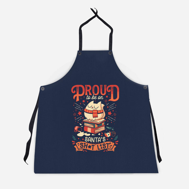 Proud Naughty Cat-unisex kitchen apron-Snouleaf