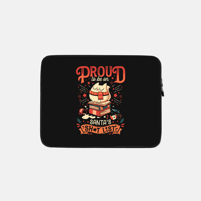 Proud Naughty Cat-none zippered laptop sleeve-Snouleaf