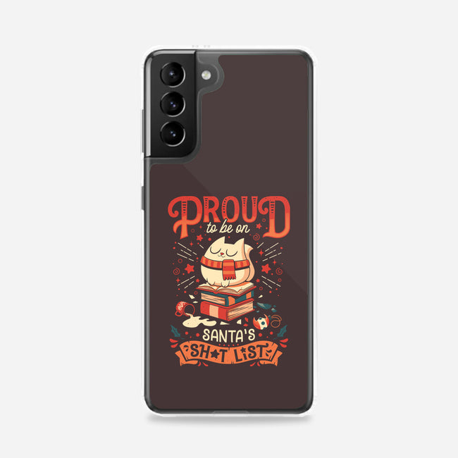 Proud Naughty Cat-samsung snap phone case-Snouleaf