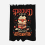 Proud Naughty Cat-none polyester shower curtain-Snouleaf