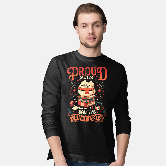 Proud Naughty Cat-mens long sleeved tee-Snouleaf