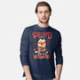 Proud Naughty Cat-mens long sleeved tee-Snouleaf