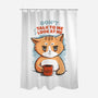 My Morning-none polyester shower curtain-IKILO