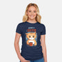 My Morning-womens fitted tee-IKILO