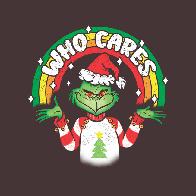 Who Cares-none removable cover w insert throw pillow-turborat14