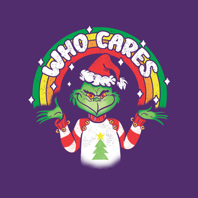 Who Cares-none removable cover w insert throw pillow-turborat14